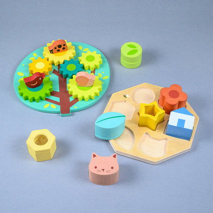 Sensory Wood Toy Bundle