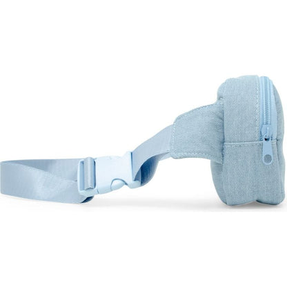 Sequin Heart Belt Bag for Kids - Blue (Denim)