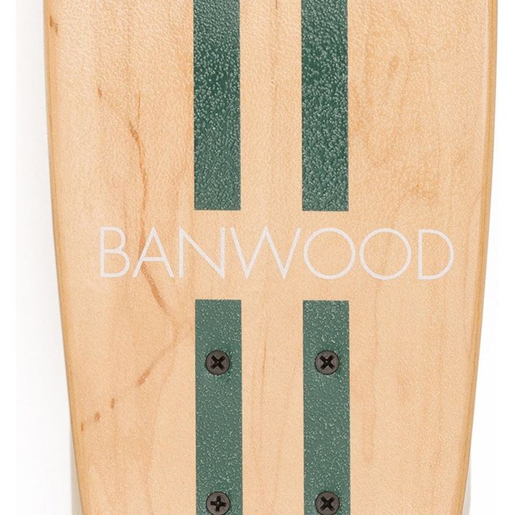 Skateboard - Green Stripe