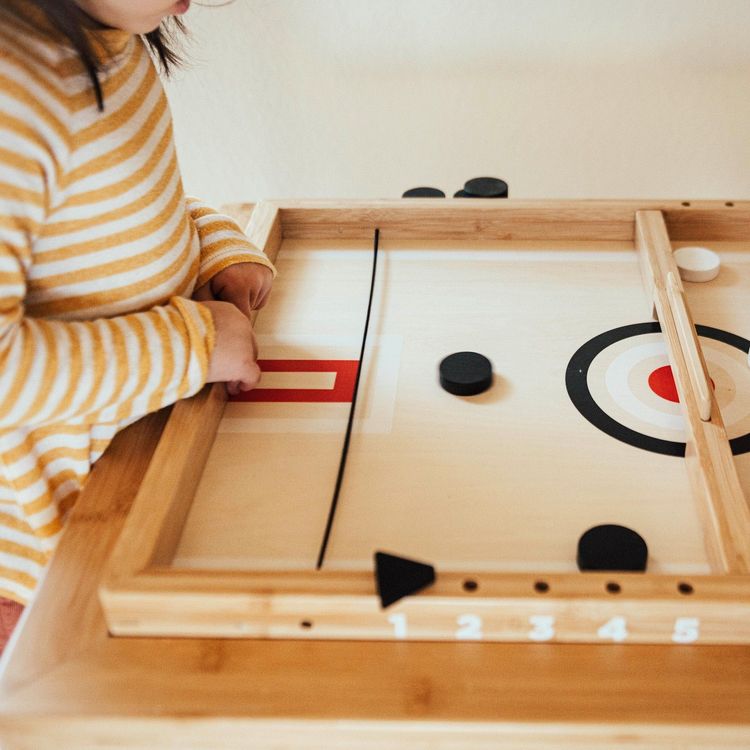 Sling-A-Ling Wooden Table Hockey Game