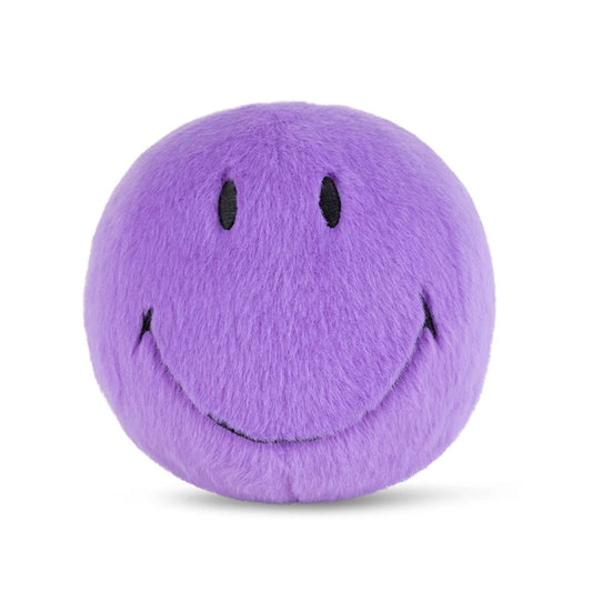Smiley Bright Purple ECO Fuzzy Plush - 5"