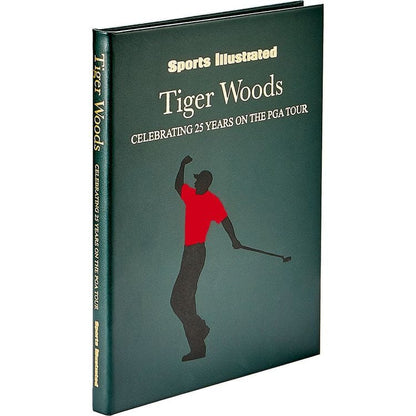 Sports Illustrated Tiger Woods 25 Year Special Edition Leather Book