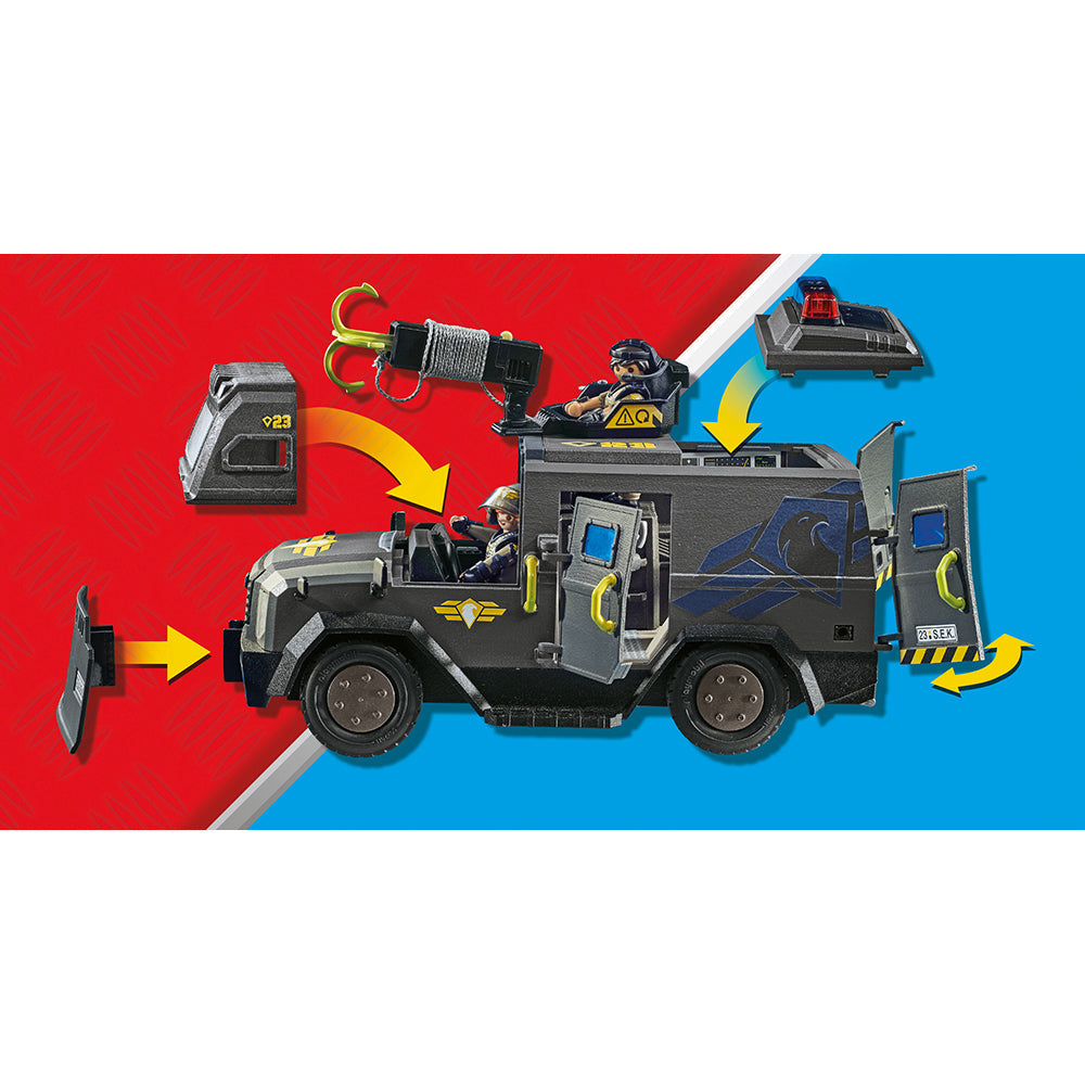 Tactical Police: All-Terrain Vehicle Playset