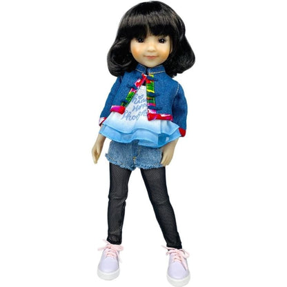 Think Happy Thoughts - Hanna Doll