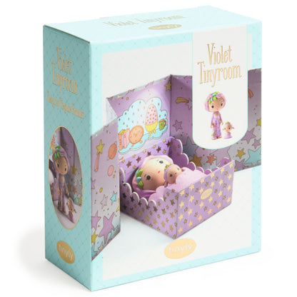 Tinyly Violet Tinyroom with Figurines