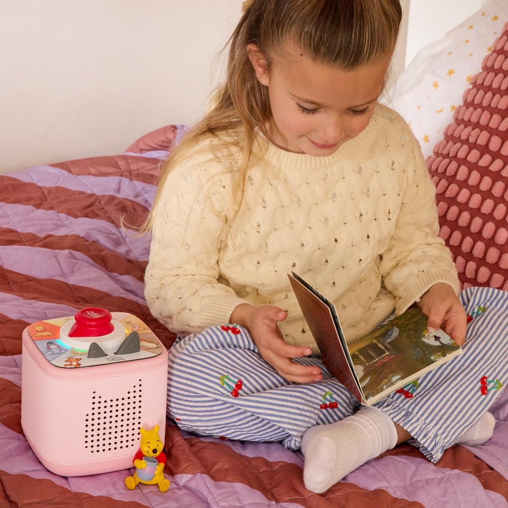 Tonies Disney Winnie the Pooh Toniebox 2 Play Set - Cloud Pink