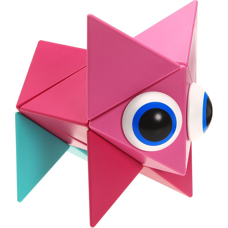 Trido Flamingo Small Magnet Building Set - 12 Pieces