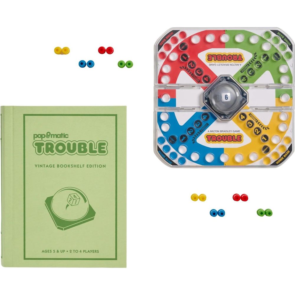 Trouble Vintage Bookshelf Edition