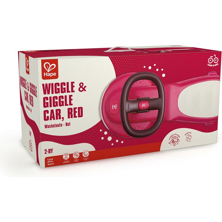Wiggle & Giggle Car - Red