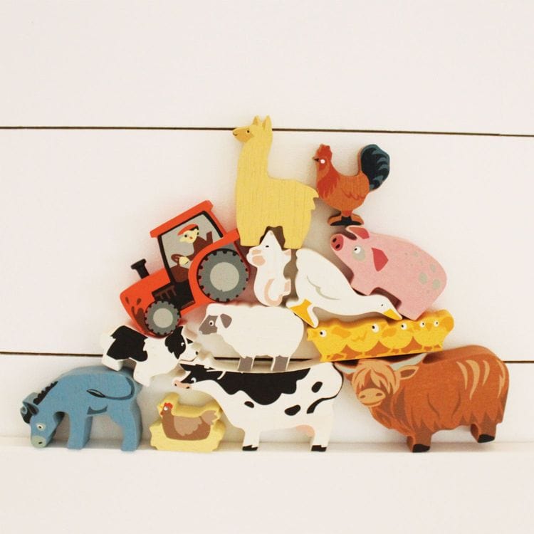 Wooden Farmyard Animals