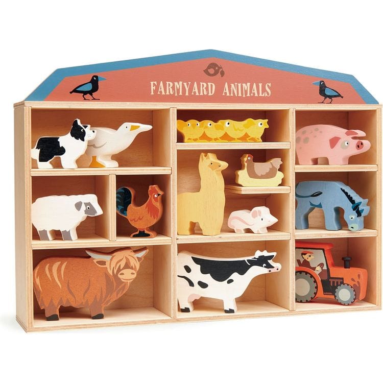 Wooden Farmyard Animals
