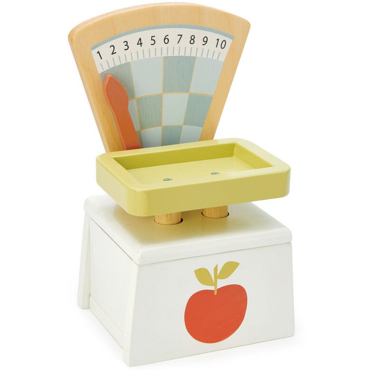 Wooden Market Scales