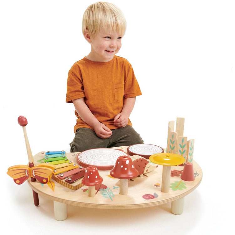 Wooden Musical Table Activity Toy