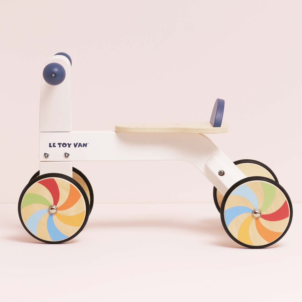 Wooden Rainbow Ride-On Trike