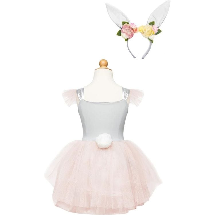 Woodland Bunny Dress & Headpiece - Size 5-6 Years